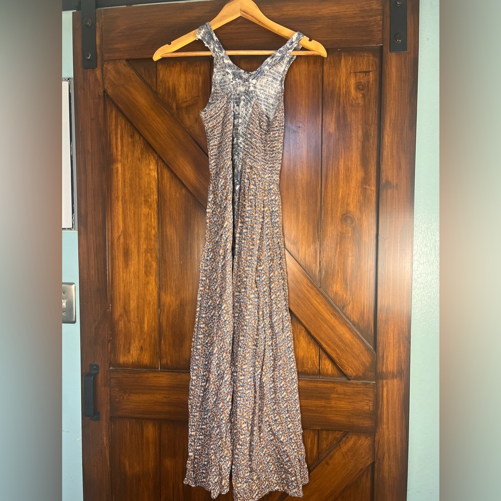 Japna Multicolor‎ Maxi Paisley Floral Sundress Women’s XS